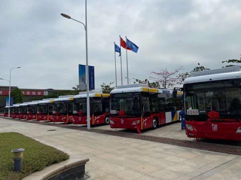 mg不朽情缘电气双源无轨电车车载电源DCDC在广州电车公司投运